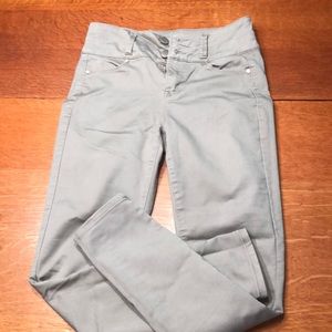 Grey Skinny Pants